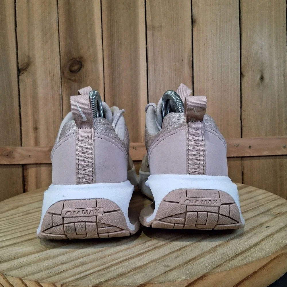 Nike Air Max INTRLK‎ Lite Shoes Womens 9.5 Pink Mesh Running Sneakers DV5695-600